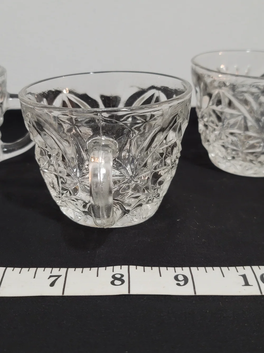 Vintage Anchor Hocking 6oz Punch Glasses - Set of 4